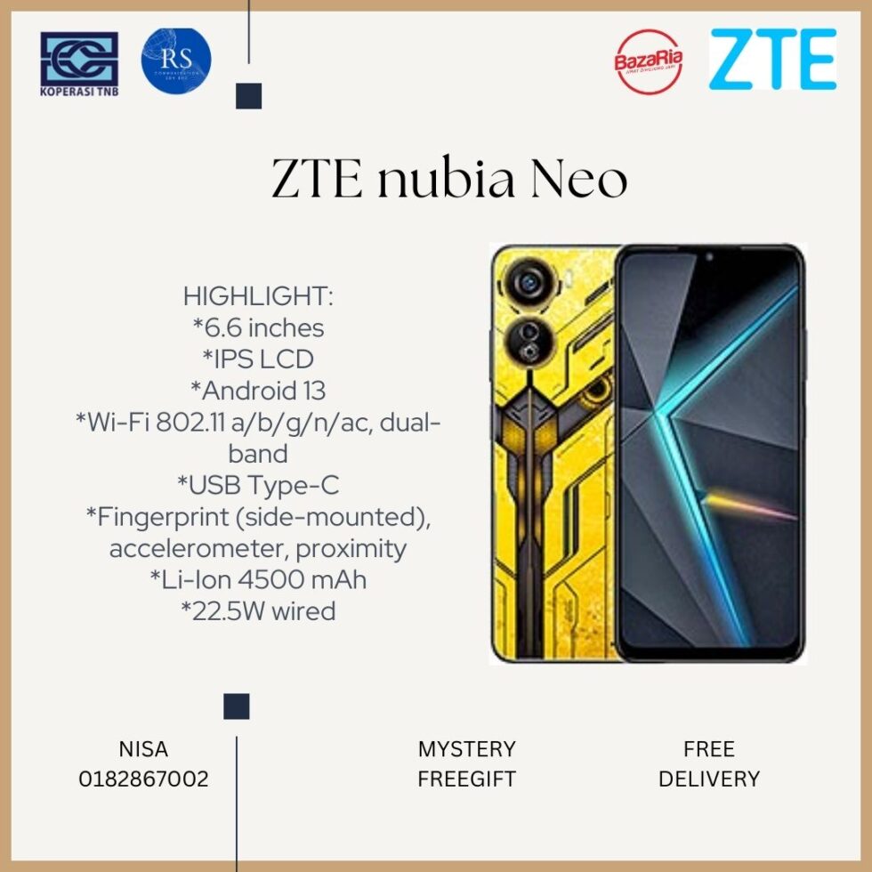 [RS] ZTE Nubia Neo 5G (8+256gb)
