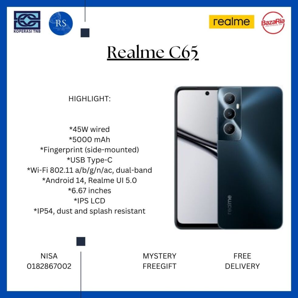 [RS] Realme C65 (8+256gb)