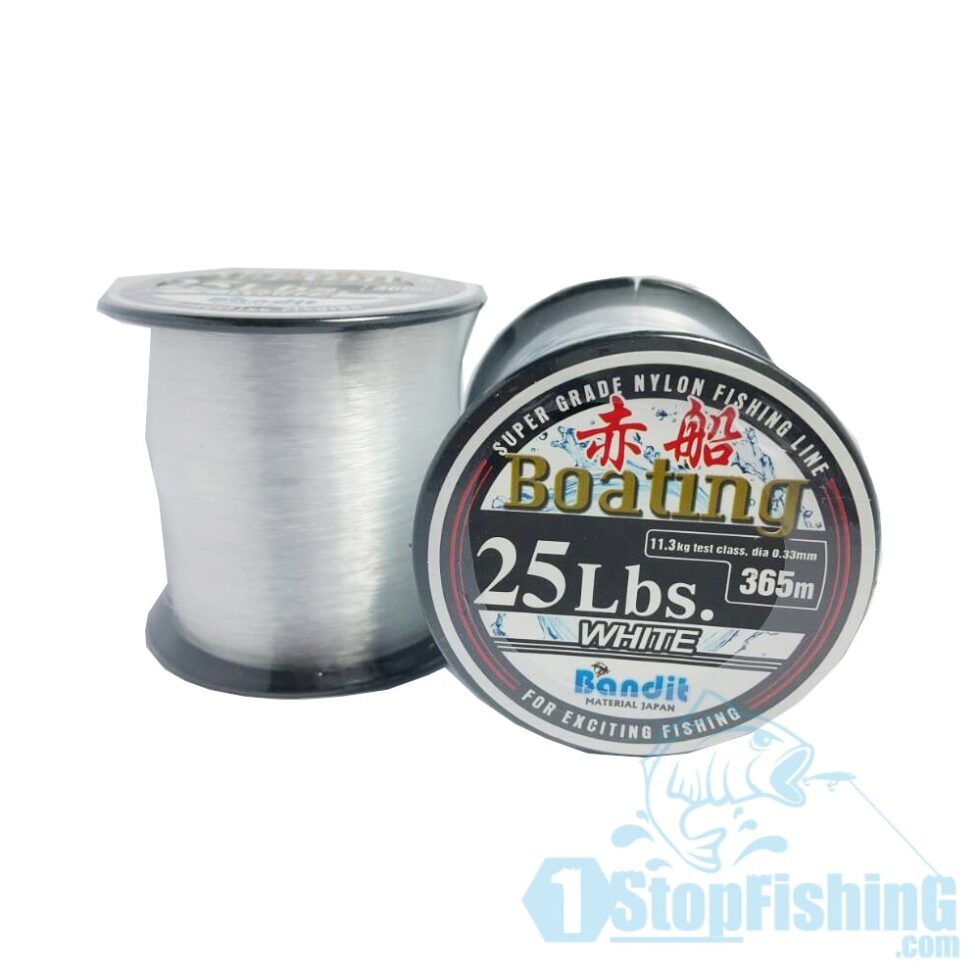 BANDIT BOATING MONOLINE (WHITE)