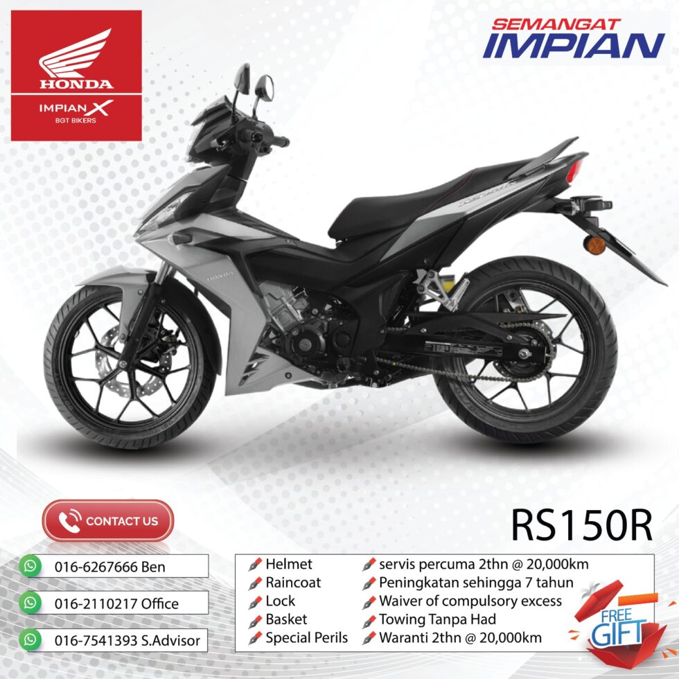 HONDA RS150R - COLOUR WHITE / BLUE / GREY - Image 13