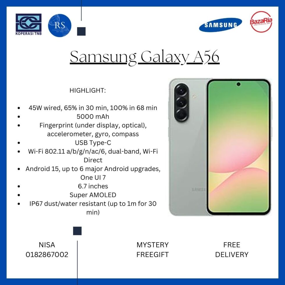 [RS] Samsung Galaxy A56 5G (12+256gb)