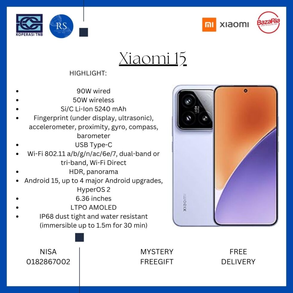 [RS]Xiaomi 15 (12+512gb)