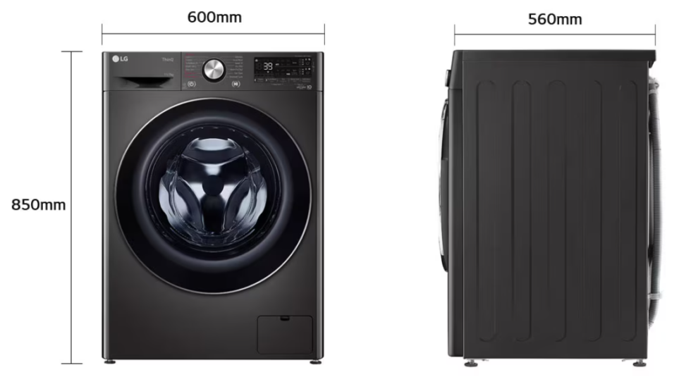 [MNSH] LG 11/7KG WASHER DRYER #FV1411H3BA - Image 10
