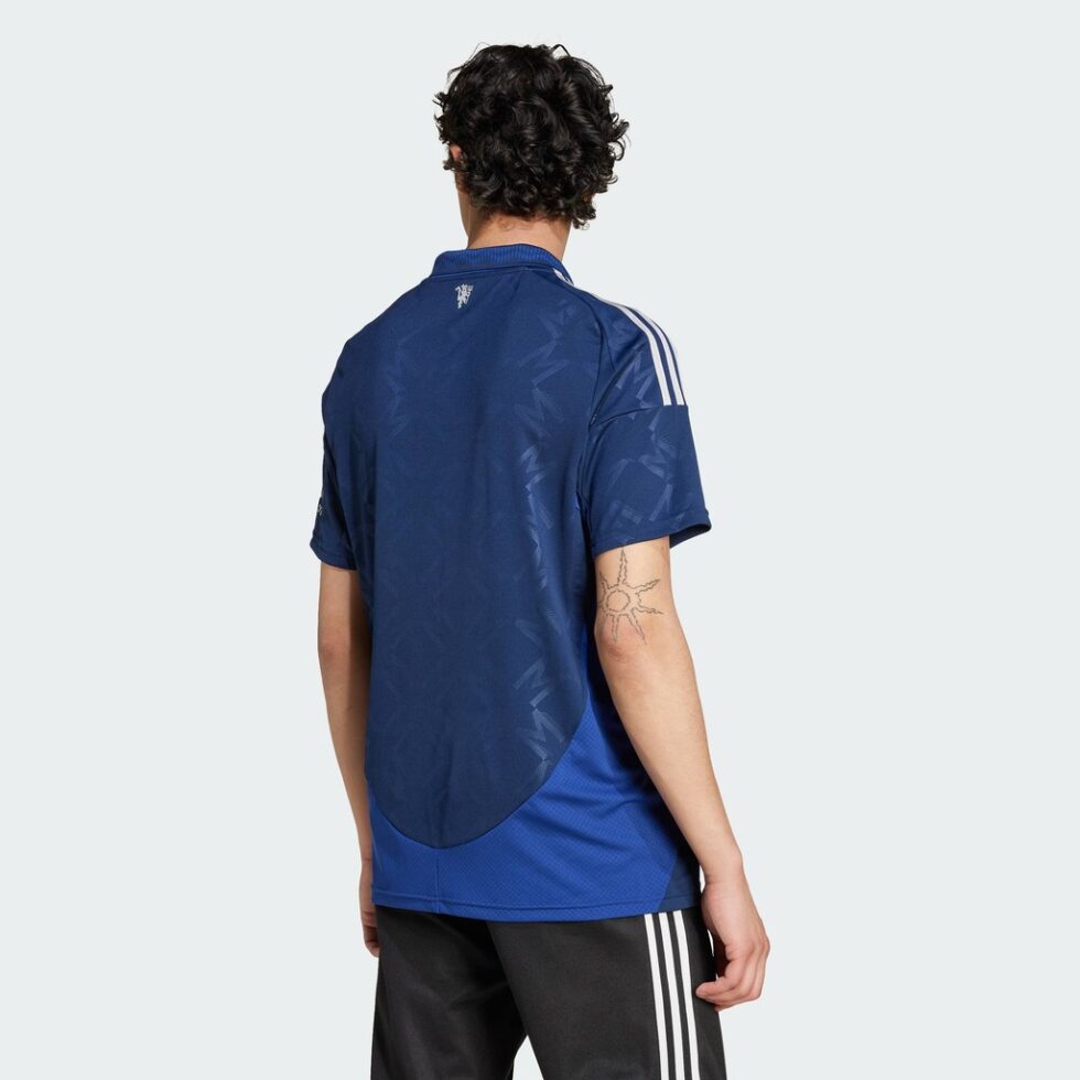 Adidas Football Manchester United 24/25 Away Jersey Men Blue IU1390 - Image 2