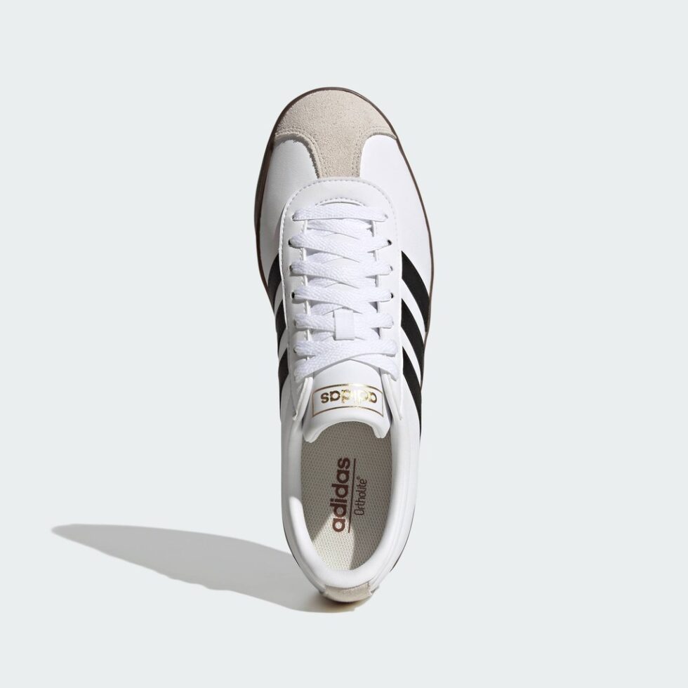 A𝗱𝗶𝗱𝗮𝘀 𝗦𝗸𝗮𝘁𝗲𝗯𝗼𝗮𝗿𝗱𝗶𝗻𝗴 & Lifestyle VL Court 2.0 Shoes Men White ID6015 - Image 2