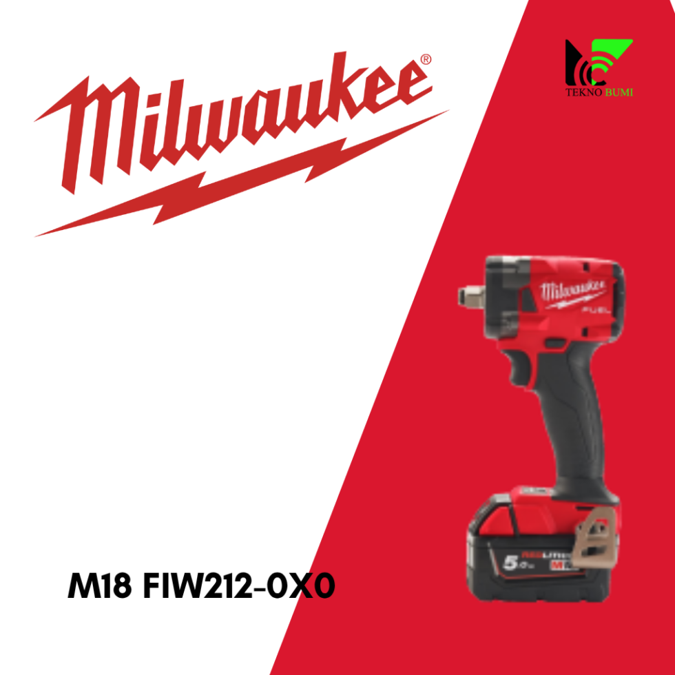 Milwaukee M18 FIW212-0X0 ASIA M18 FUEL™ Gen II 1/2" 339Nm Compact Impact Wrench