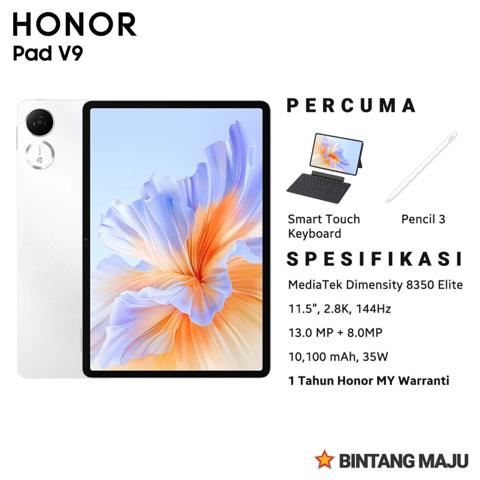 HONOR Pad V9 11.5 Inch Wi-Fi 12GB+12GB/256GB - Image 3