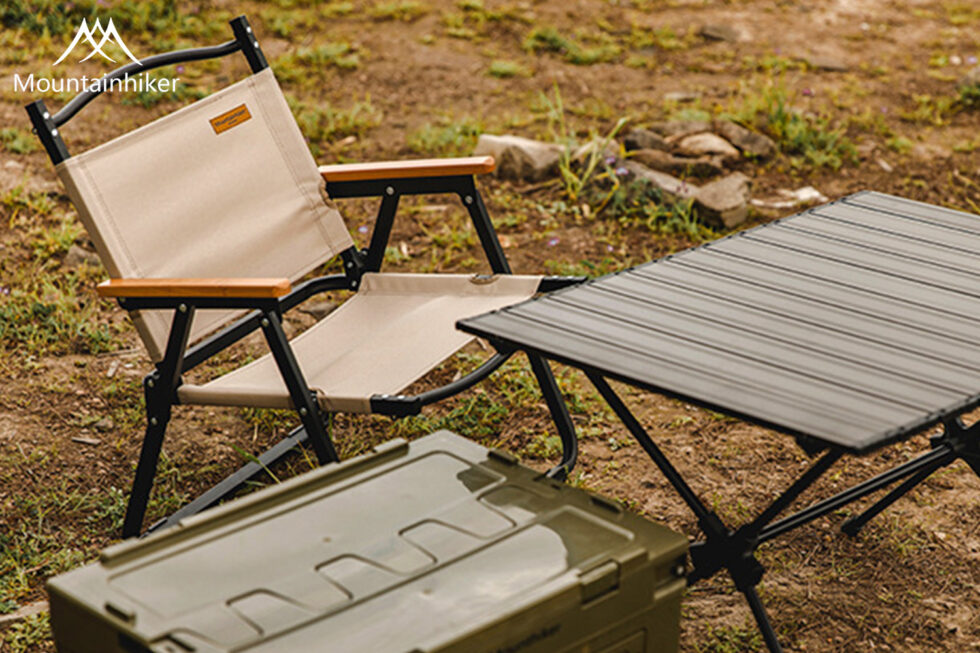MOUNTAINHIKER Kermit lightweight iron tube folding chair folding camping chair outdoor fishing folding chair Kermit chair - Image 3