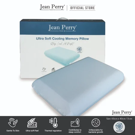 Jean Perry Ultra Soft Cooling Memory Pillow