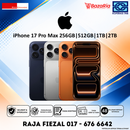 [RO] iPhone 17 Pro Max 256GB | 512GB | 1TB | 2TB